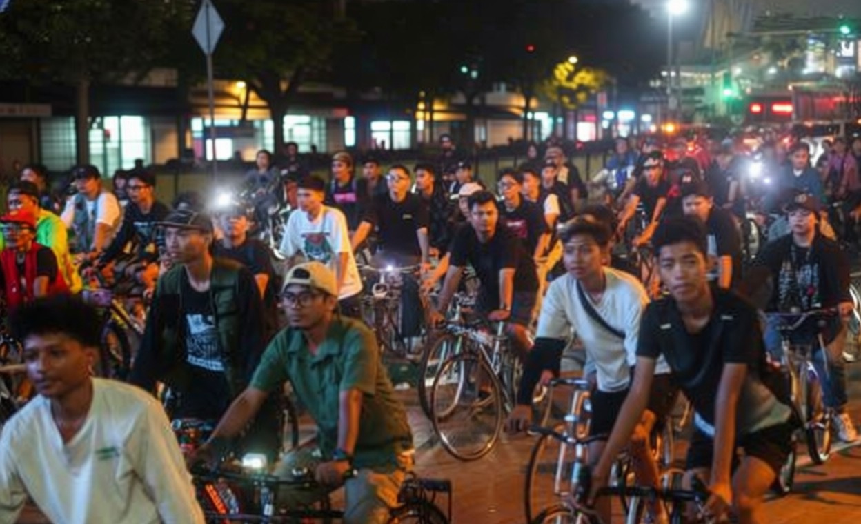 Ratusan Pesepeda Gelar Aksi Critical Mass – Serukan Jalur Sepeda yang Aman