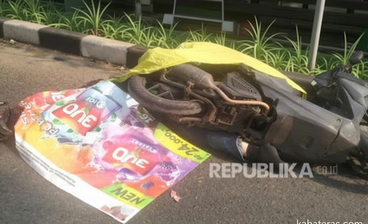 Pengendara Motor Jatuh dan Tewas Usai Tabrak Lubang Gorong-Gorong di Pastuer Bandung