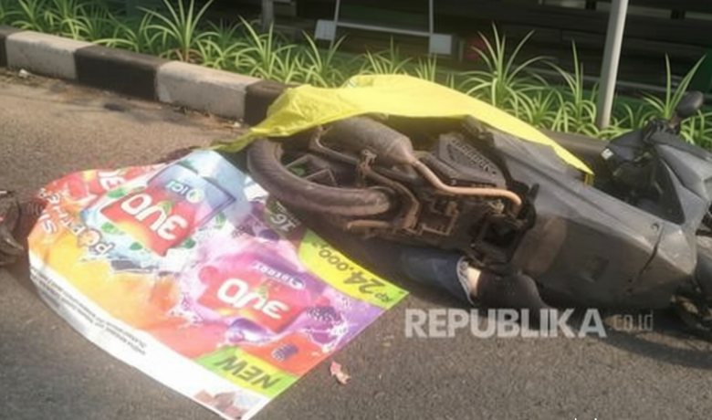 Pengendara Motor Jatuh dan Tewas Usai Tabrak Lubang Gorong-Gorong di Pastuer Bandung