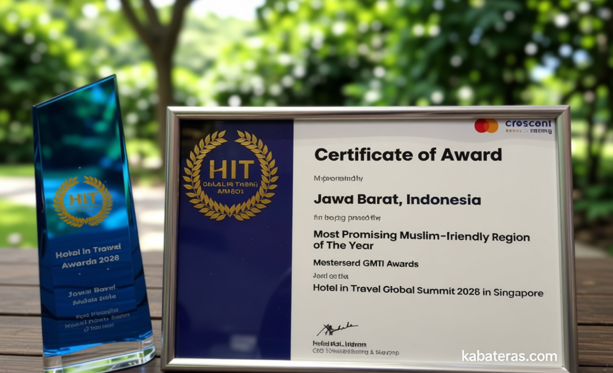 New Policy: Jawa Barat Raih Penghargaan Wisata Ramah Muslim Paling Menjanjikan se-OKI