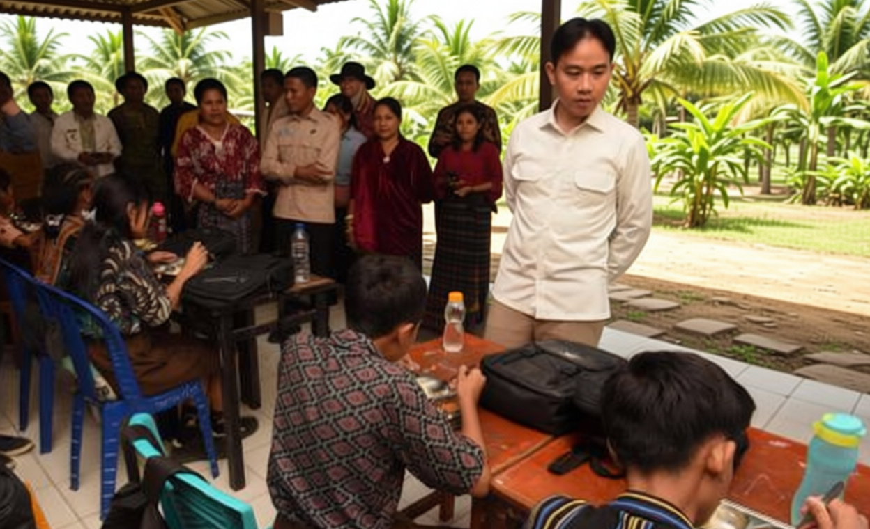 New Policy: Wapres Gibran Ajak Mahasiswa Tinjau Program MBG di Ende