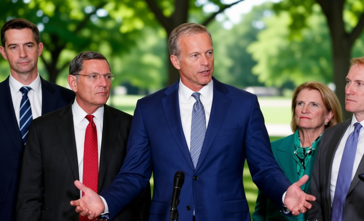 Topics Covered: Tak Lagi Nurut Trump, Bos Senat John Thune Berani Bilang Tidak, Disebut Sesabar Nabi