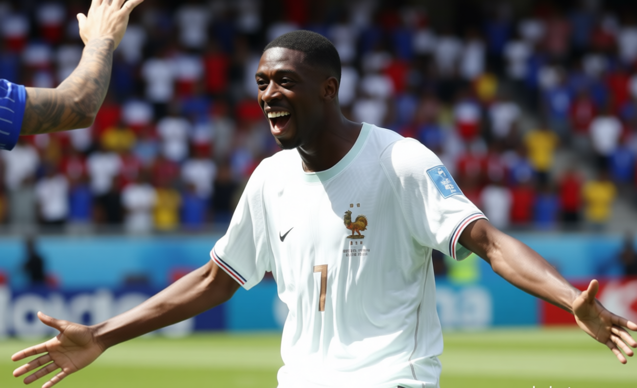 Important Visit: Cetak Sejarah, Ousmane Dembele Muslim Perdana yang Cetak Hat Trick di Piala Dunia