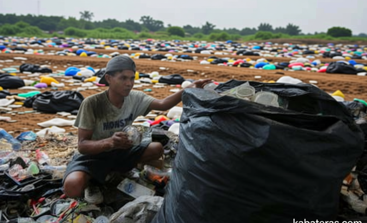 Melihat Proses Pemilahan Sampah Plastik untuk Daur Ulang di Tangerang