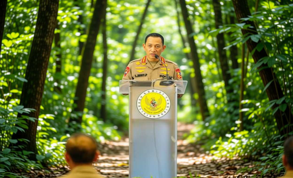What Happened During: HUT Bhayangkara ke-80, Kapolri Ziarah ke Makam Gus Dur