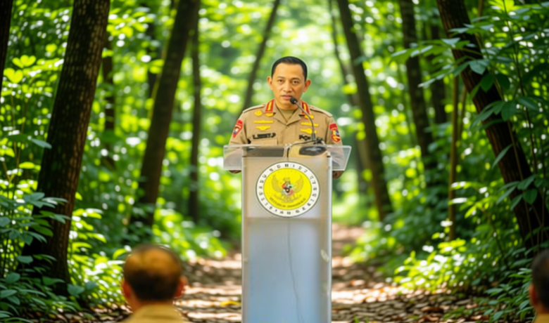 What Happened During: HUT Bhayangkara ke-80, Kapolri Ziarah ke Makam Gus Dur