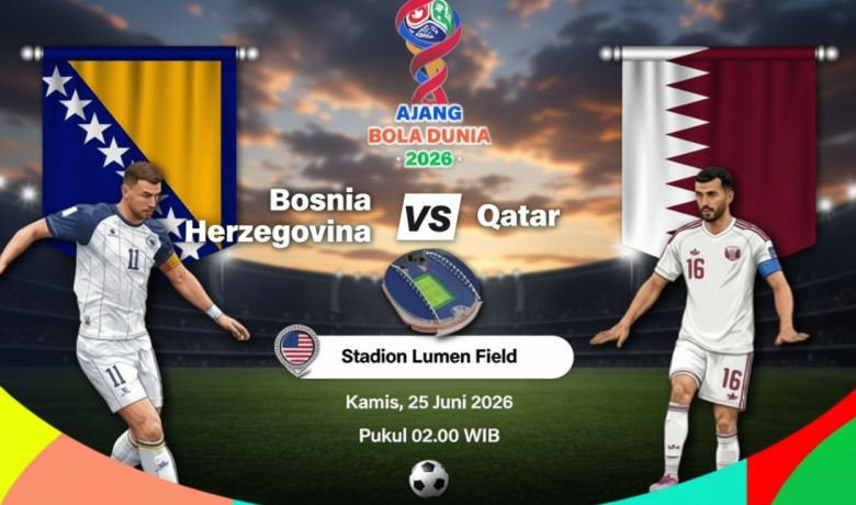 Bosnia vs Qatar: Duel Hidup Mati Demi Asa Lolos Piala Dunia 2026