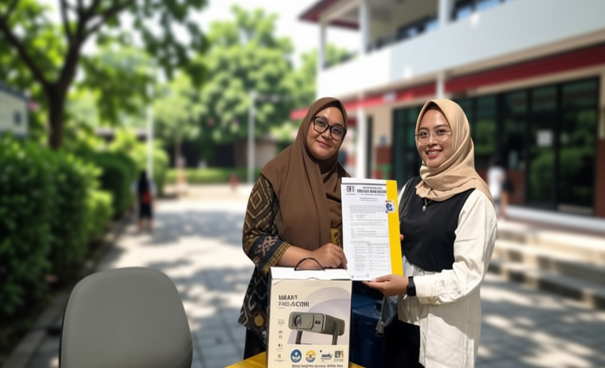 Dosen UNM Serahkan Sistem Informasi PKK ke Cipinang Melayu Sebagai Luaran Program Hibah PKM
