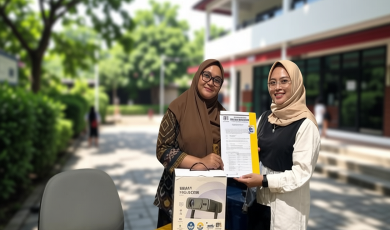 Dosen UNM Serahkan Sistem Informasi PKK ke Cipinang Melayu Sebagai Luaran Program Hibah PKM