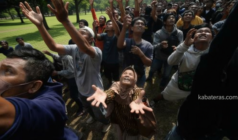 Ribuan Warga Ikuti Tradisi Sebaran Apem Yaa Qawiyyu di Klaten