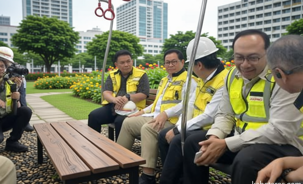 Bertemu Seskab Teddy, Pramono Bicara Pembangunan LRT Jakarta