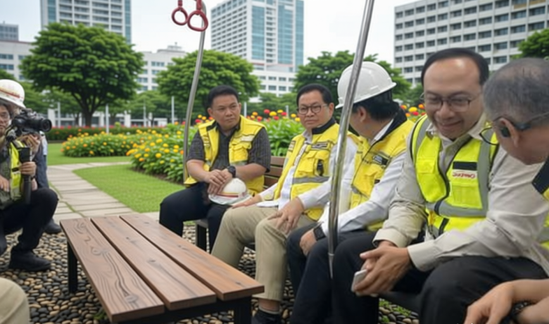 Bertemu Seskab Teddy, Pramono Bicara Pembangunan LRT Jakarta