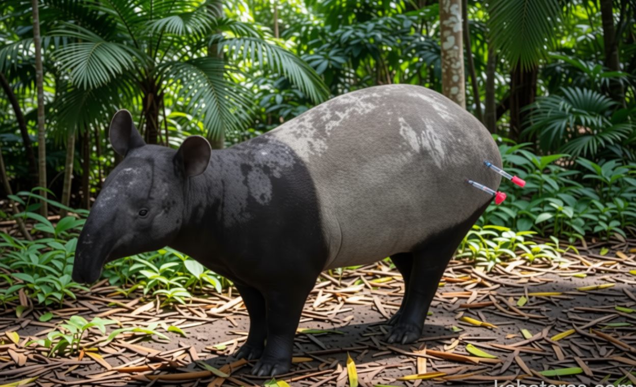 Tapir di Mesuji Mati Ditombak & Disembelih Warga – BKSDA Bengkulu Beri Imbauan tak Ganggu Satwa Liar