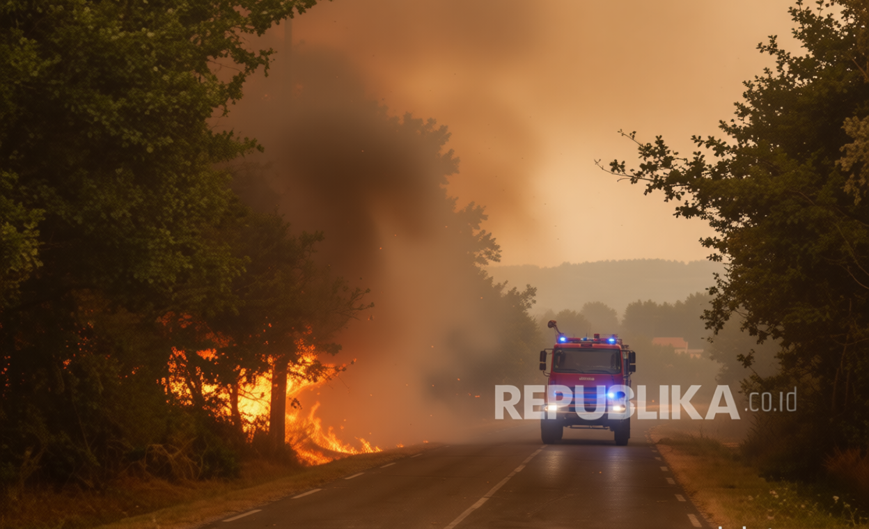 Kebakaran Hutan Picu Ledakan Amunisi Perang Dunia II, Prancis Dibayangi Ancaman Ganda