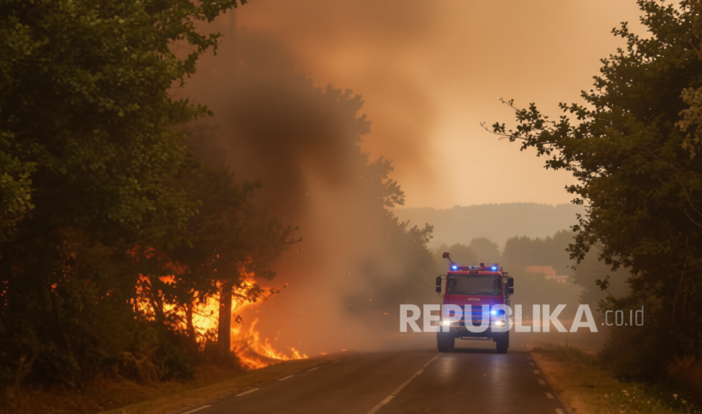 Kebakaran Hutan Picu Ledakan Amunisi Perang Dunia II, Prancis Dibayangi Ancaman Ganda