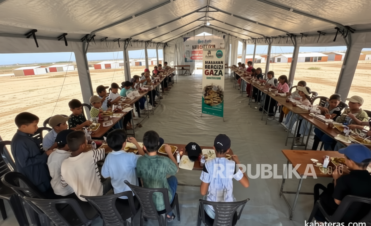 Latest Program: AVI Salurkan Program Perdana Makanan Bergizi bagi 50 Anak Yatim di Gaza