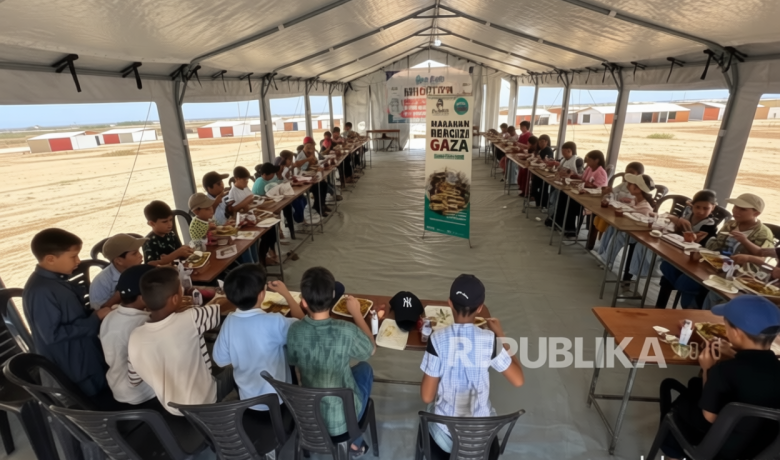 Latest Program: AVI Salurkan Program Perdana Makanan Bergizi bagi 50 Anak Yatim di Gaza