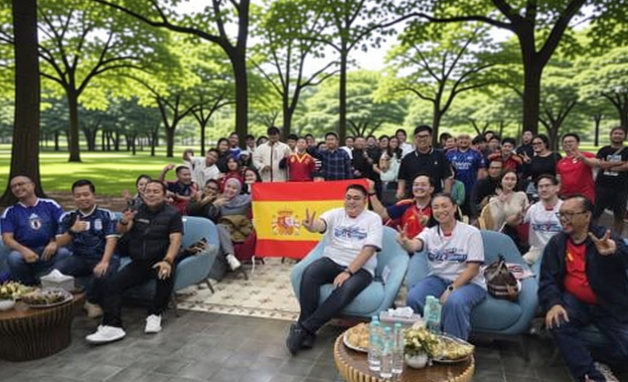 What Happened During: ANTARA Gelar Nobar Final Piala Dunia 2026 Spanyol vs Argentina di Jakarta
