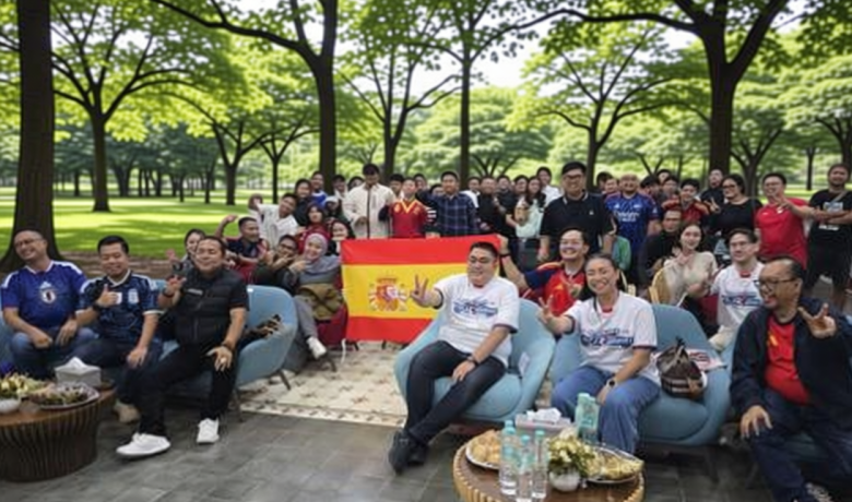What Happened During: ANTARA Gelar Nobar Final Piala Dunia 2026 Spanyol vs Argentina di Jakarta