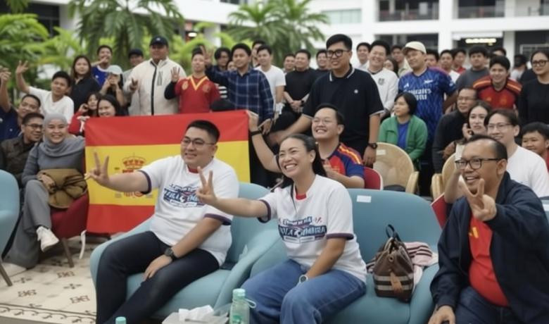 Wakil Ketua Komisi VII DPR Nobar Final Piala Dunia 2026 di ANTARA Heritage Center