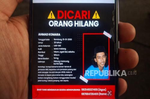 Kabar Kang Komar yang Hilang Misterius – Motor Ringsek di Jembatan BBS jadi Jejak Terakhir