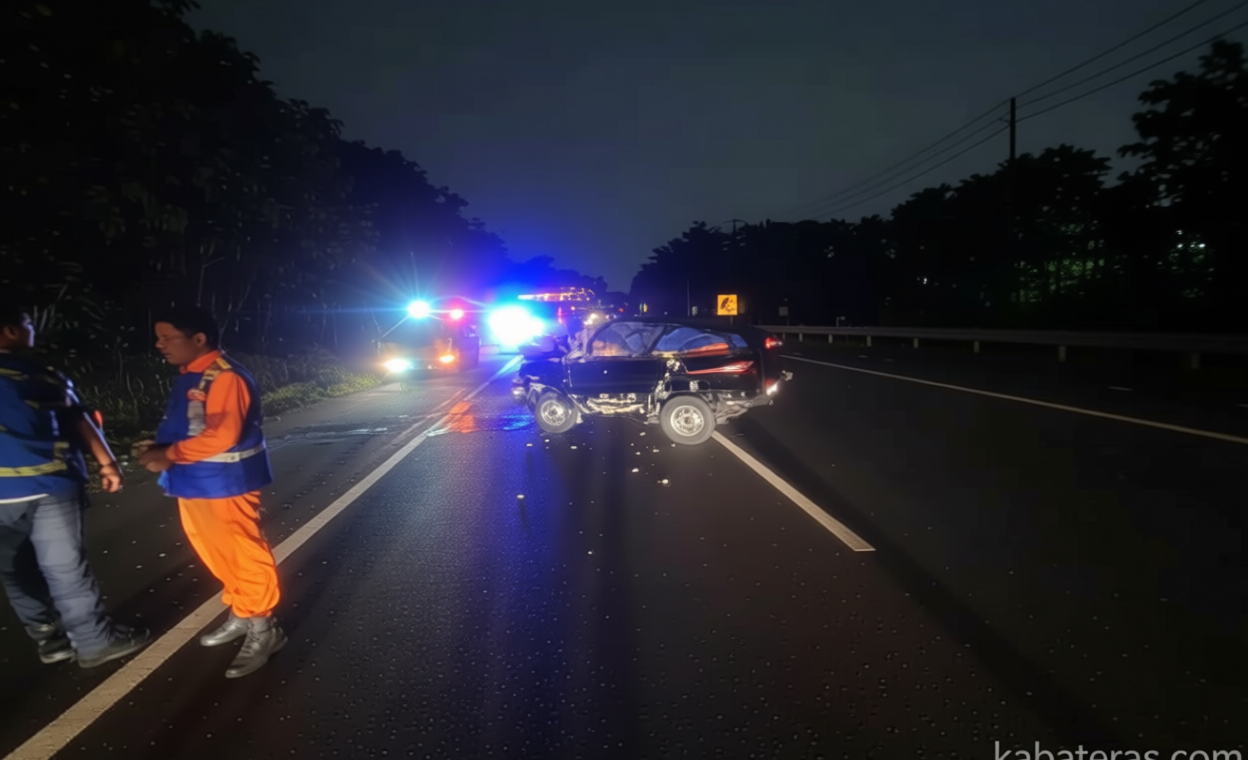 Pikap Tabrak Truk di Tol Cipularang Diduga karena Sopir Microsleep, 2 Orang Tewas di Tempat