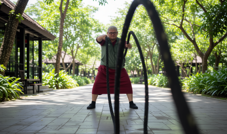 Gym Gratis di Masjid, Ikhtiar Menyehatkan Tubuh dan Menguatkan Iman
