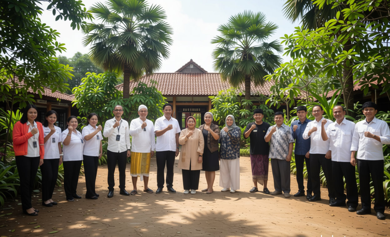 Kemenkumham Bali Dampingi Penyempurnaan Dokumen IG Tenun Songket Gelgel