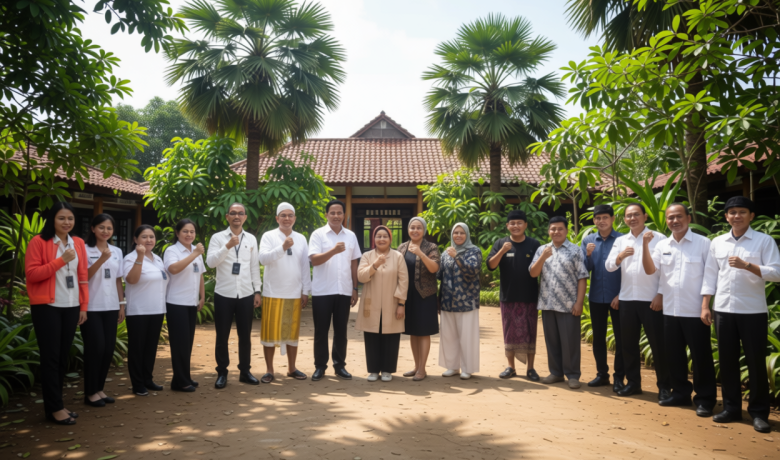 Kemenkumham Bali Dampingi Penyempurnaan Dokumen IG Tenun Songket Gelgel