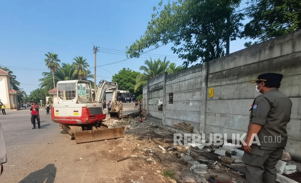 25 Warung Kopi Pangku di Depok Dibongkar Satpol PP