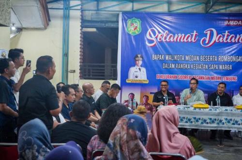 Wali Kota Medan Serap Aspirasi Warga via Program Sapa Warga