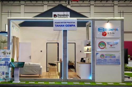 WIKA Beton Pamerkan Teknologi Rumah Modular Tahan Gempa di Danantara Housing Expo