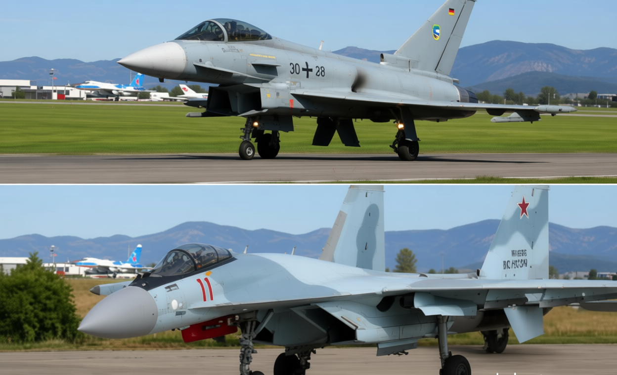 Typhoon Eropa Masuki Era Radar Baru, Mampukah Menundukkan Su-35S Rusia?