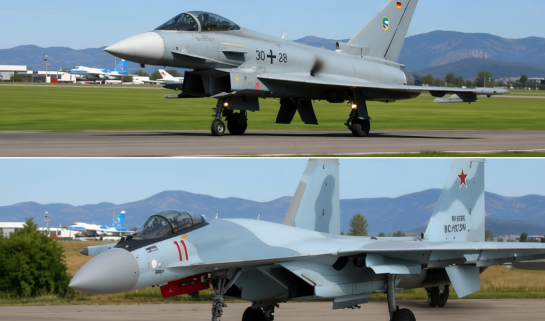 Typhoon Eropa Masuki Era Radar Baru, Mampukah Menundukkan Su-35S Rusia?