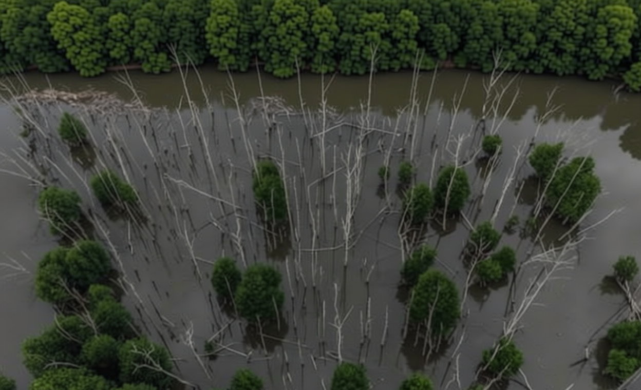 IKN Jadi Percontohan Rehabilitasi Mangrove Program M4CR