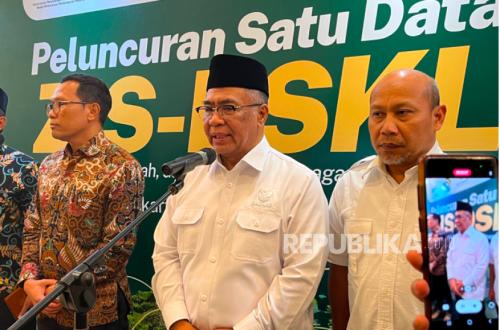 Baznas Luncurkan Satu Data ZIS-DSKL, Penghimpunan Rp50 T Dana Zakat Diharapkan Tercapai