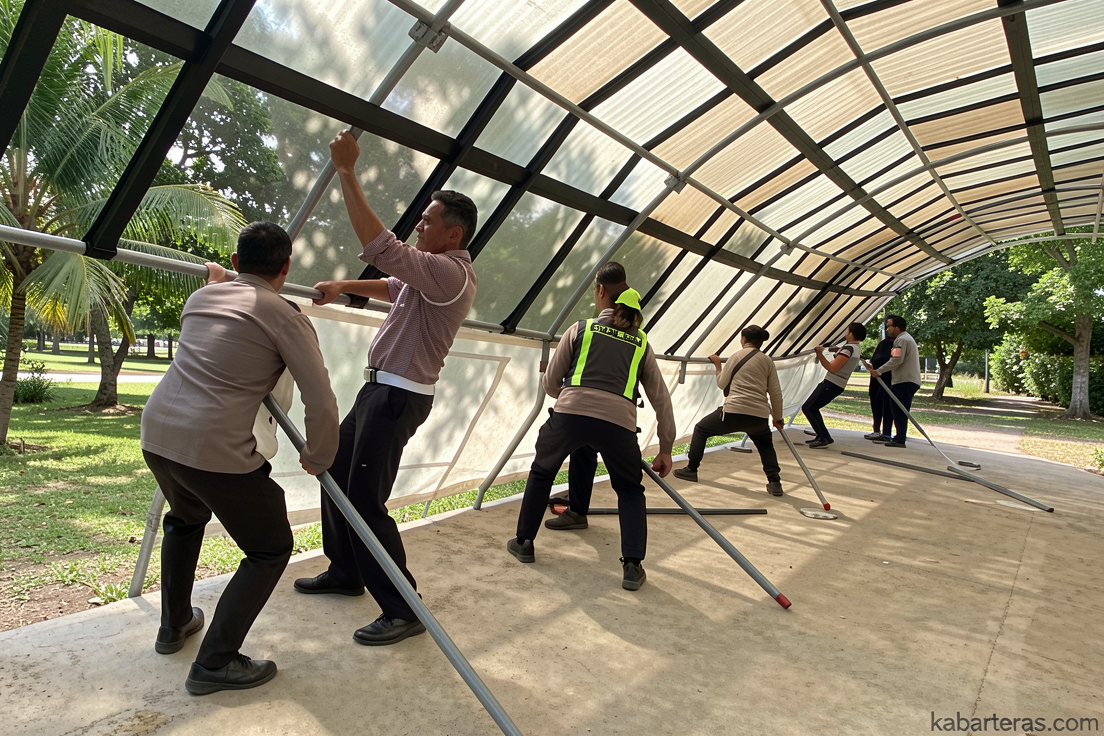 Sekolah Rusak Pascagempa NTT, Tenda Darurat Disiapkan untuk Lokasi Belajar Sementara