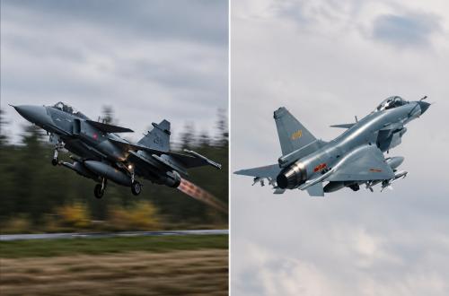 Pertama Kali di Asia Tenggara: J-10C China Adu Taktik dengan Gripen di Langit Thailand