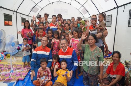 Pertamina Hadir Dampingi Warga Terdampak Gempa Flores