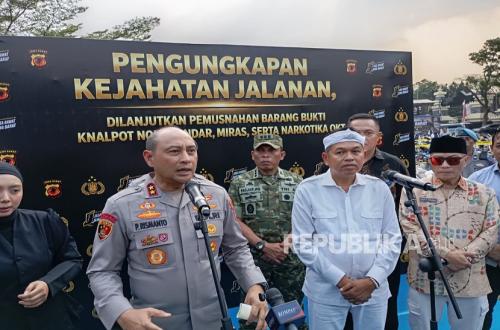 Polda Jabar Musnahkan 2,7 Juta Tramadol dan Tangkap 413 Pelaku Kejahatan