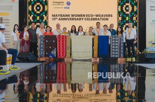 10 Tahun Maybank Women Eco-Weavers, 2.617 Perempuan Penenun Diberdayakan